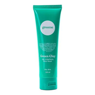 Groome Green Clay Oil Control Face Wash - 100ml image