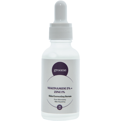 Groome Niacinamide 5 Percent Plus Zinc 1 Percent Skin Correcting Serum 30 ml image