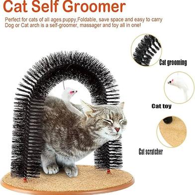 Grooming Brushes Self Groomer And Tickle Toys - 1pc image