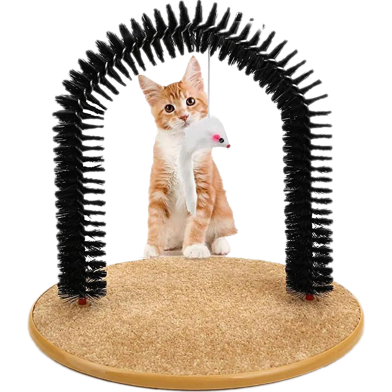 Grooming Brushes Self Groomer And Tickle Toys - 1pc image