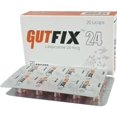 Gutfix 24 mcg Capsule – 10's Strip image