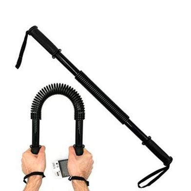 Gym Power Twister Quality Carbon Steel Springs Non-slip Plastic Handle 40 Kg - Black image