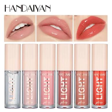HANDAIYAN 6 PCS glossy Light moisturizing Lip Gloss-Set -A image