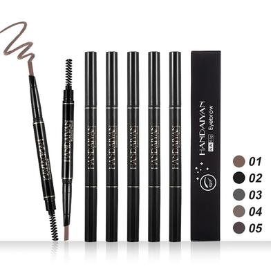 HANDAIYAN Eyebrow Tattoo Pencil Brush Double Ended Microblading Lasting Fine Sketch Tint Liquid Eyebrow Pen image