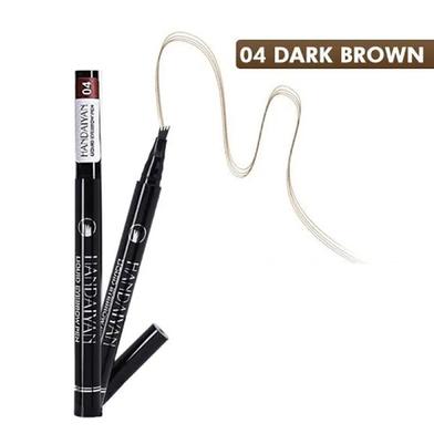 HANDAIYAN Waterproof Eyeshadow Pen Eyeliner Eyebrow Pencil EYEBROW ENHANCING PEN WATERPROOF image