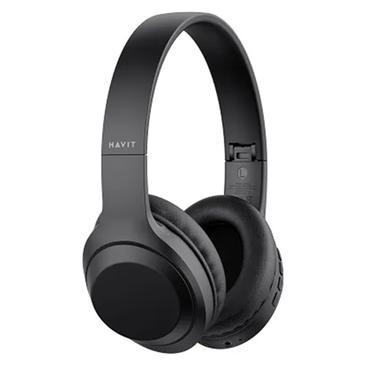 HAVIT H628BT Bluetooth Headphone Built-in 200mAh ultra-large capacity rechargeable battery Play Time: 9H, Talk Time: 9H, Charging Time: 0.5H image