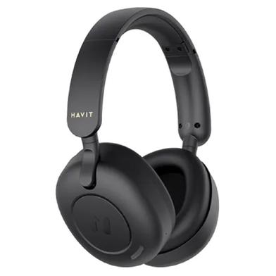 HAVIT H655BT ANC Noise Cancellation Low Latency Bluetooth Headphone-Black image