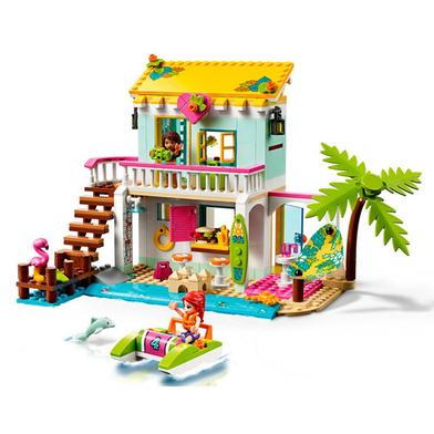 HEARTLAKE BEACH HOUSE LEGO COMPATIBLES BUILDING BLOCK image