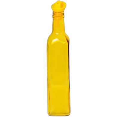 HEREVIN 151432-000 Decorated Square Oil ‍and Vinegar Colours 0.5 Lt image