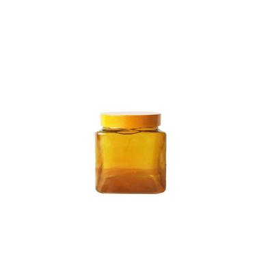 HEREVIN Colored Square Canister 1 Ltr Yellow - 147018-000 image