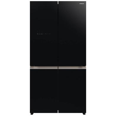 HITACHI R-WB640V0PB-GBK Top Mount Refrigerator 560L Glass Black image