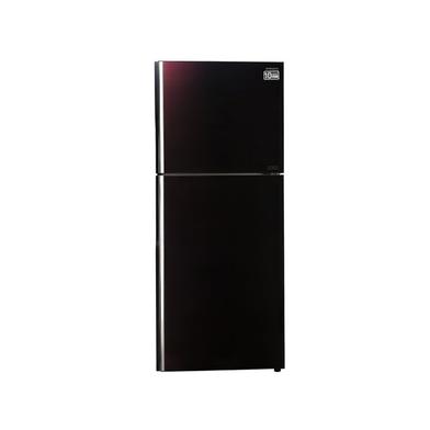 HITACHI Stylish Refrigerator 407 Ltr R-VG490P8PB Gladation Rose Red image
