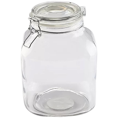 HI GLASS HSP1346 Clip Lid Jar 1.0 Ltr. image