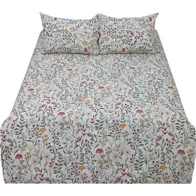 HOMETEX Tiny Flower Blossom Bed Sheet - VIPK1084 image