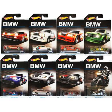HOT WHEELS Regular Set – BMW Exclusive 8 Cars Set image