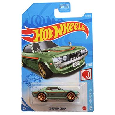 HOT WHEELS Regular – 70 Toyota Celica – Green image