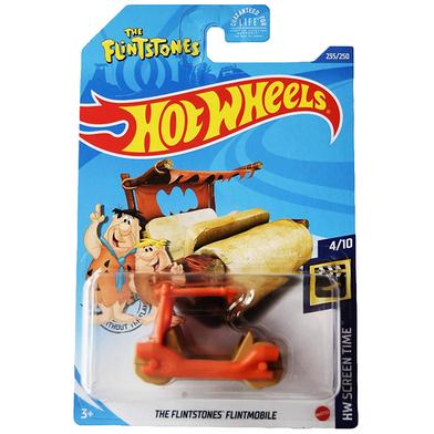 HOT WHEELS Regular – THE Flintstones Flintmobile – Orange image