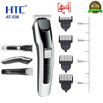 HTC AT-538 Rechargeable Hair and Beard Trimmer for Men: 