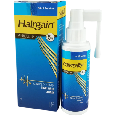 Hairgain 5 Percent Scalp Solution 60ml image