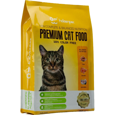 Haisenpet Premium Cat Food Tuna Salmon and Mackerel 3 kg image