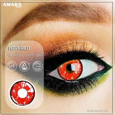 Halloween Cosplay Red Color Contact Lanes image