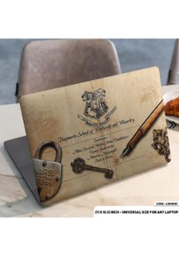 DDecorator Hand Written Letter Harry Potter Laptop Sticker image