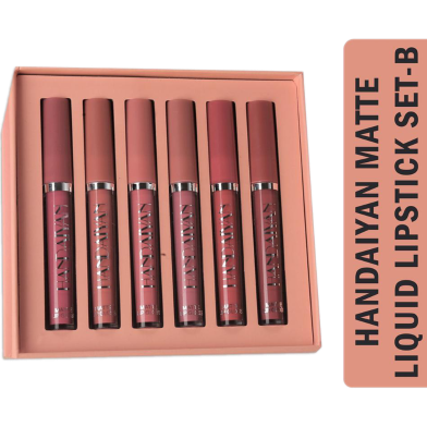 Handaiyan 6 Pieces Matte Liquid Lipstick Set - B image