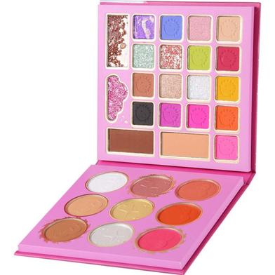 Handaiyan Queen Eyeshadow Palette 30 Color Eye Shadow Blush Repairing image