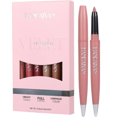 Handaiyan Velvet Lip Crayon Set –6 Pcs image