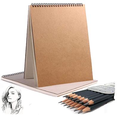 PERDAY Artists Spiral Bound Sketch Book A4 Size, for Painting and Water  Color Drawing, Pack of 1, Size 28x21 cm 150 GSM Thick Paper : Amazon.in:  Home & Kitchen