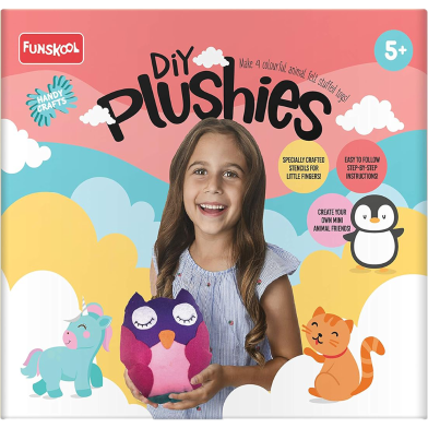 Handycrafts DIY Plushies Soft Toy Maker Make your Own Stuffed Animal 5 years Plus Art and Craft kit image
