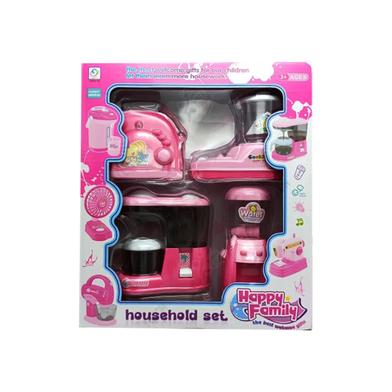 Happy Family Household 4 in 1 Toy Set (household_set_zm3404) image