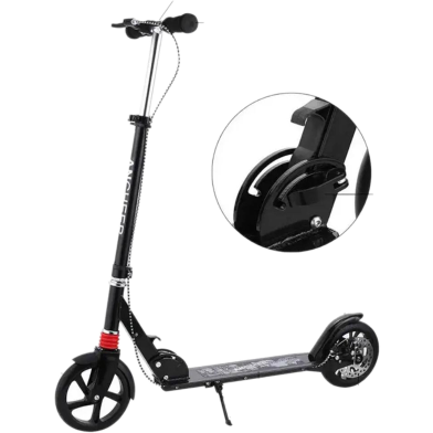 Hapsters Urban Scooter Height-Adjustable Foldable Kick Scooter image