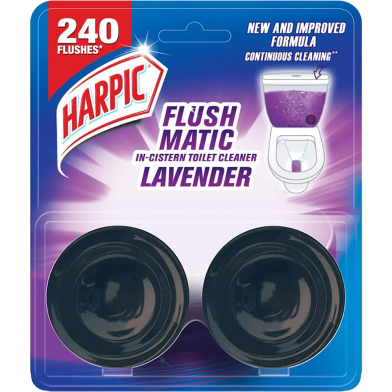 Harpic Flushmatic Lavender 50 gm Twin Pack image