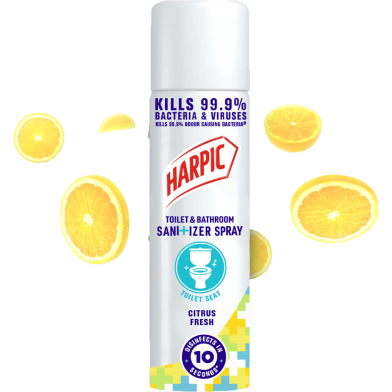 Harpic Toilet and Bathroom Sanitizer Spray 90 ml image