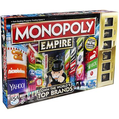 Hasbro Gaming Monopoly Empire Own The World'S Top Brands Board Game Play With Multiple Person image