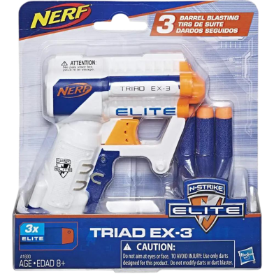Hasbro Nerf N-Strike Elite Triad Ex-3 Blaster image