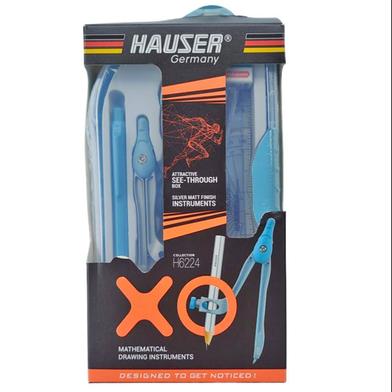 Hauser Germany High Quality Geometry Box Methematical Instruments Set image