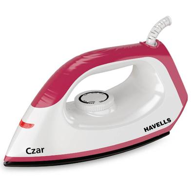 Havells Czar Dry Iron - White and Red image