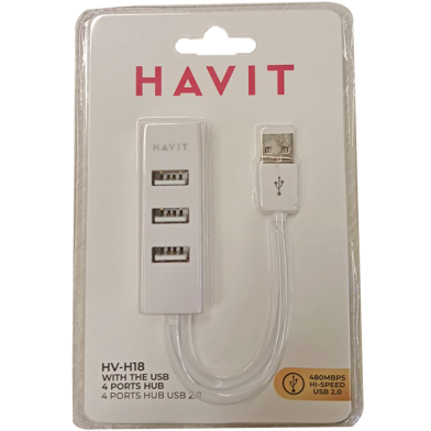 Havit H18 4-Port 2.0 USB HUB image