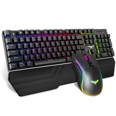 Havit KB389L Multi-Function Mechanical Gaming Wired Keyboard and Mouse Combo image
