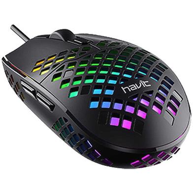 Havit MS1008 RGB Backlit Black Gaming Mouse image