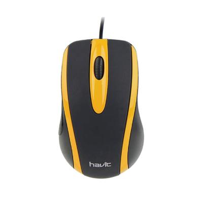Havit MS753 Optical USB Mouse-Yellow image