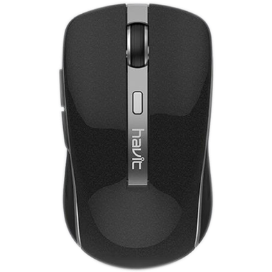 Havit MS951GT 2.4g Built-in Auto Sleep Function Wireless Mouse-Black image