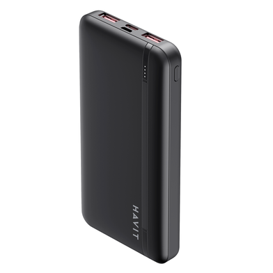 Havit PB90 10000mah Power Bank With LED Indicator Black image