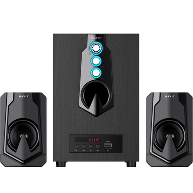 Havit SF156 Multi Function Bluetooth Ac Power 2:1 Sub Woofer Speaker image