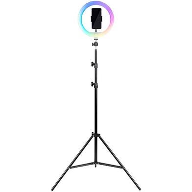 Havit Tripod With 10 Inches Rgb Ring Light For Live Streaming - ST7026 image