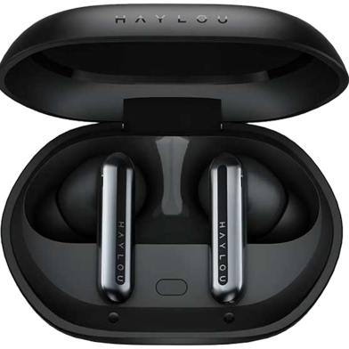 Haylou Mori Pro 43dB ANC With Ultra-low latency Earbuds- Black image