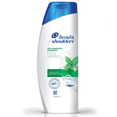 Head And Shoulders Cool Menthol Anti Dandruff Shampoo for Women And Men, 180 ML image