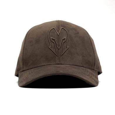 Head Gear Coffee Super Suede Curved Visor Cap image